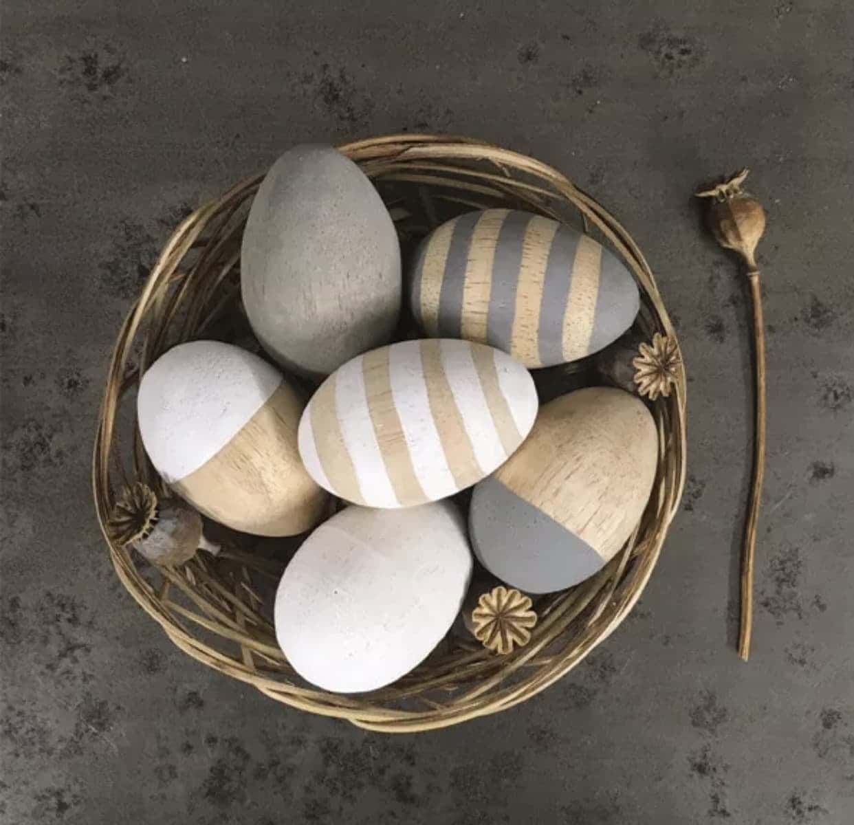 Wooden Eggs by East Of India