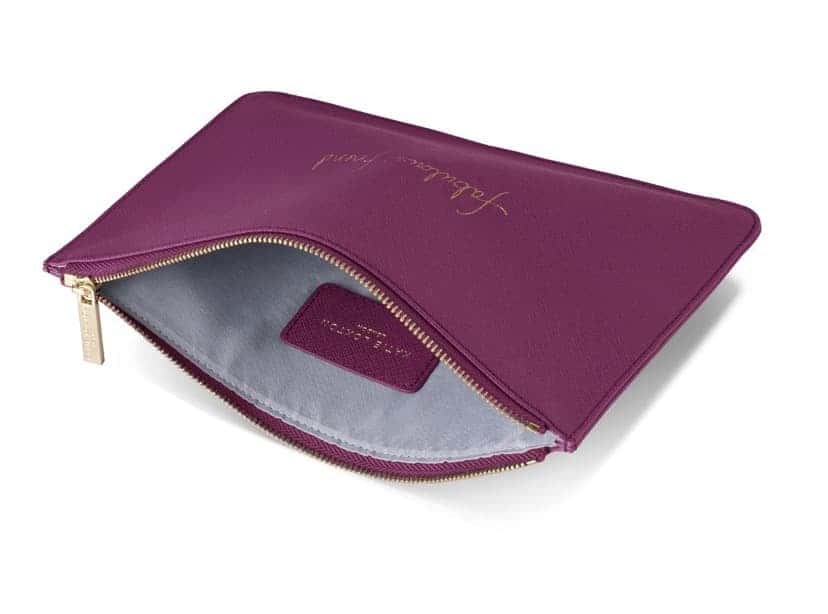 Fabulous Friend Perfect Pouch in Cerise Pink by Katie Loxton