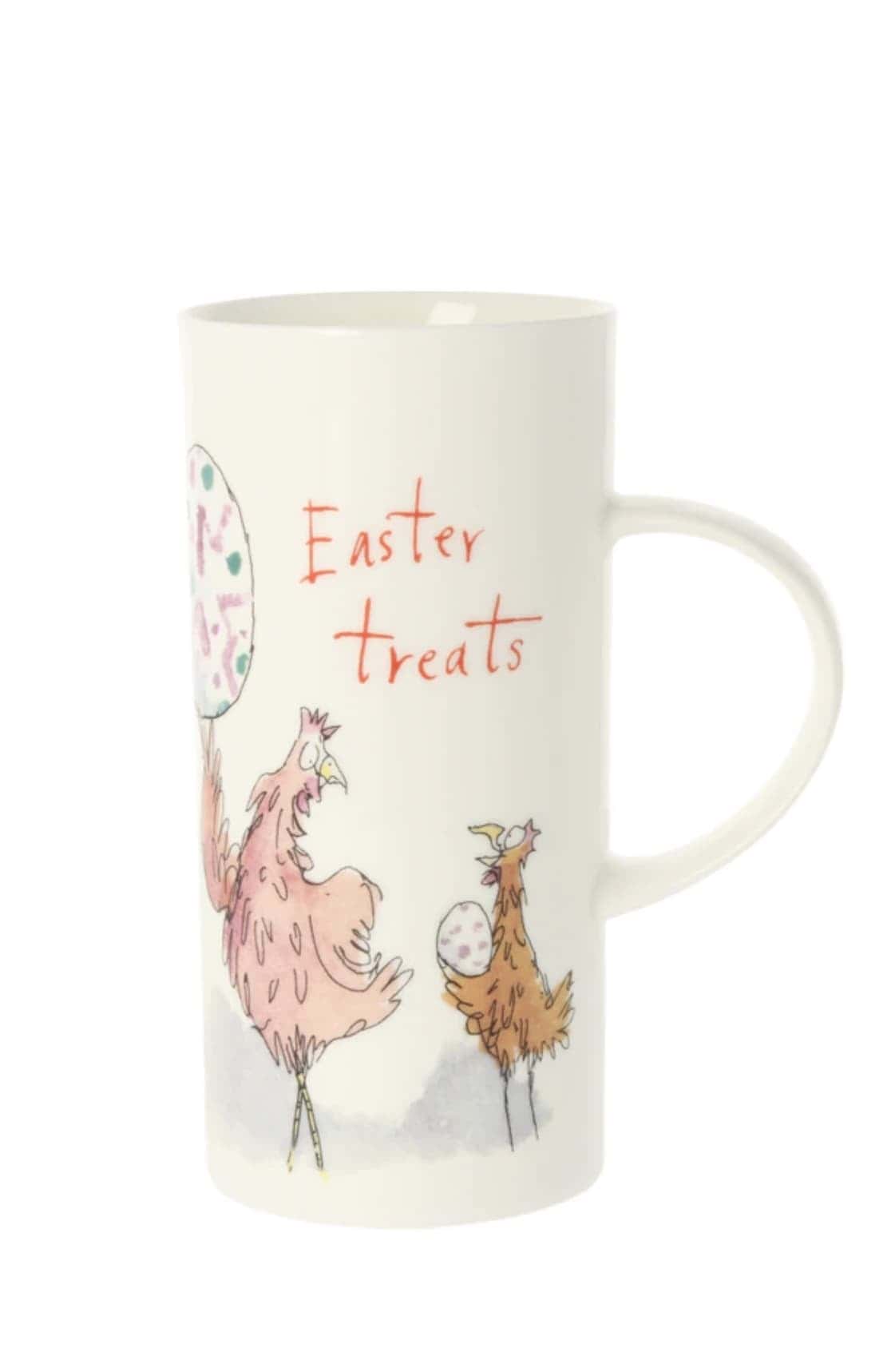 'Easter Treats' Tall Mug by Quentin Blake